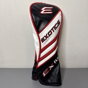 Tour Edge Exotics EX10 Fairway Wood Headcover Black Red White
